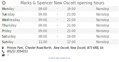 marks and spencers new oscott.